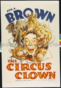 CIRCUS CLOWN 1sh '34