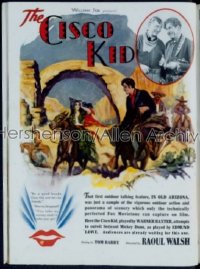 CISCO KID campaign book '31