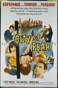 CITY OF FEAR ('65) 1sh '65