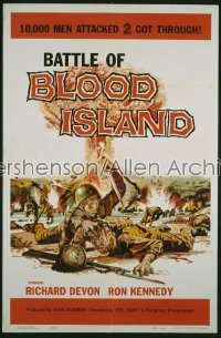 BATTLE OF BLOOD ISLAND 1sh '60