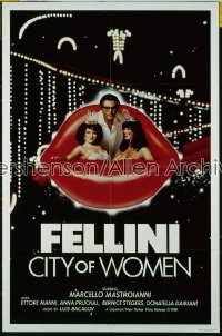 CITY OF WOMEN ('80) 1sh '80