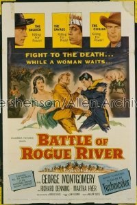 BATTLE OF ROGUE RIVER 1sh '54