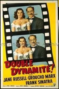 DOUBLE DYNAMITE 1sh '52