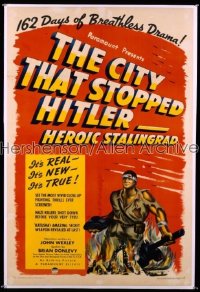 CITY THAT STOPPED HITLER 1sh '43