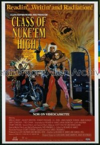 CLASS OF NUKE 'EM HIGH 1sh '86