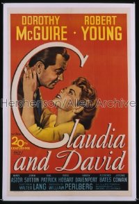 CLAUDIA & DAVID 1sh '46