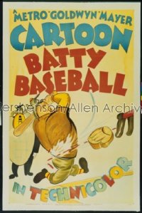 BATTY BASEBALL 1sh '44