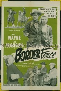 BORDER FENCE 1sh '51