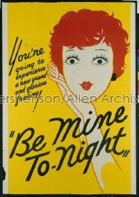 BE MINE TONIGHT 1sh '32