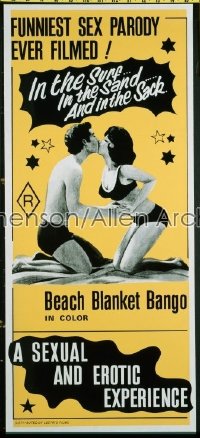 BEACH BLANKET BANGO Aust daybill '75