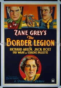 BORDER LEGION ('30) 1sh '30