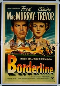 BORDERLINE ('50) 1sh '50