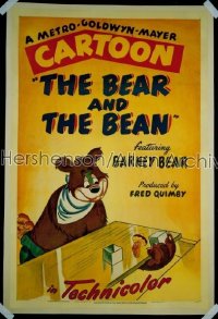 BEAR & THE BEAN 1sh '48