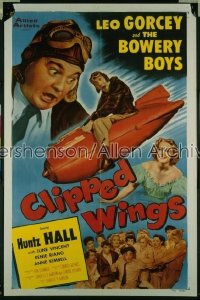 CLIPPED WINGS ('53) 1sh '53