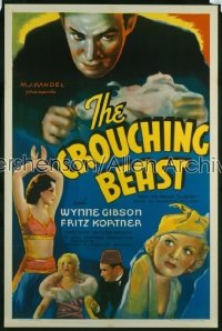 CROUCHING BEAST 1sh '35