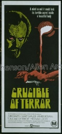 CRUCIBLE OF TERROR Aust daybill '71