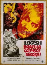 DRACULA A.D. 1972 Italian 1p '72