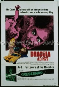 DRACULA A.D. 1972/CRESCENDO 1sh '72