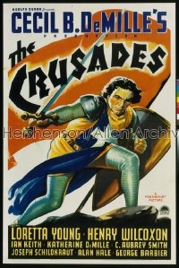 CRUSADES style A 1sh '35