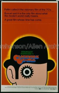 CLOCKWORK ORANGE ('72) 1sh R73