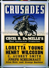 CRUSADES 1sh '35