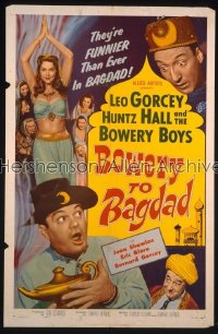 BOWERY TO BAGDAD 1sh '54