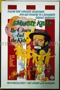 CLOWN & THE KIDS 1sh '68