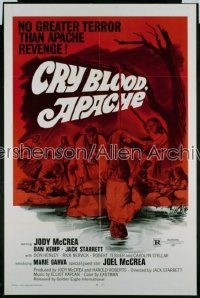 CRY BLOOD APACHE 1sh '70