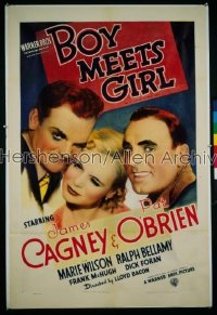 BOY MEETS GIRL 1sh '38