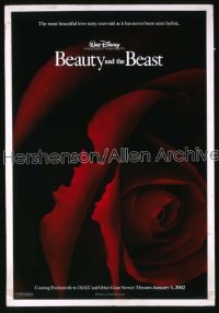 BEAUTY & THE BEAST ('91) 1sh '91