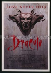 BRAM STOKER'S DRACULA 1sh '91