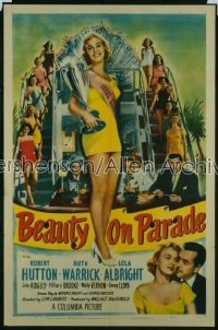 BEAUTY ON PARADE 1sh '50