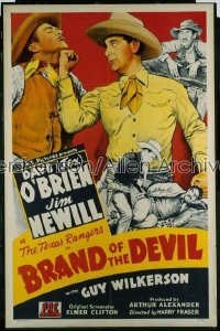 BRAND OF THE DEVIL 1sh '44