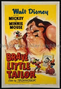 BRAVE LITTLE TAILOR 1sh R50