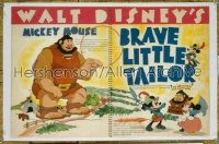 BRAVE LITTLE TAILOR ('38) campaign book '38