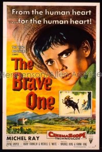 BRAVE ONE ('56) 1sh '56