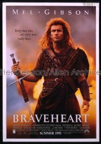 BRAVEHEART ('95) 1sh '95