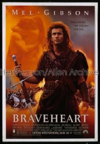 BRAVEHEART ('95) 1sh '95