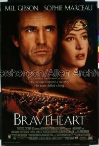 BRAVEHEART ('95) 1sh '95