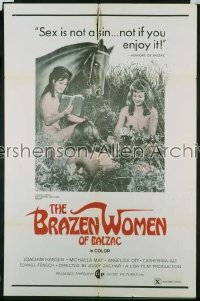 BRAZEN WOMEN OF BALZAC 1sh '72