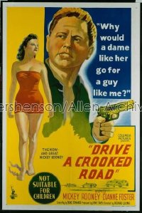 DRIVE A CROOKED ROAD Aust 1sh '54