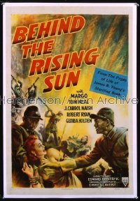 BEHIND THE RISING SUN 1sh '43