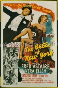 BELLE OF NEW YORK 1sh '52