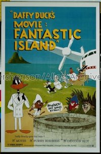 DAFFY DUCK'S MOVIE: FANTASTIC ISLAND 1sh '83