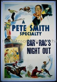 BAR-RAC'S NIGHT OUT 1sh '37