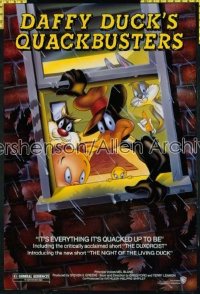 DAFFY DUCK'S QUACKBUSTERS 1sh '88