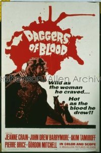 DAGGERS OF BLOOD 1sh '62