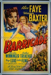 BARRICADE ('39) 1sh '39