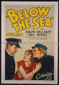 BELOW THE SEA 1sh '33