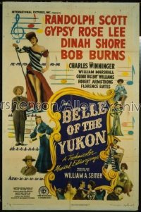 BELLE OF THE YUKON 1sh '44